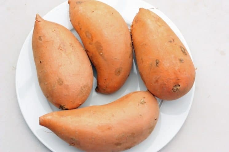 Sweet Potatoes in the Slow Cooker. Creamiest potato ever!